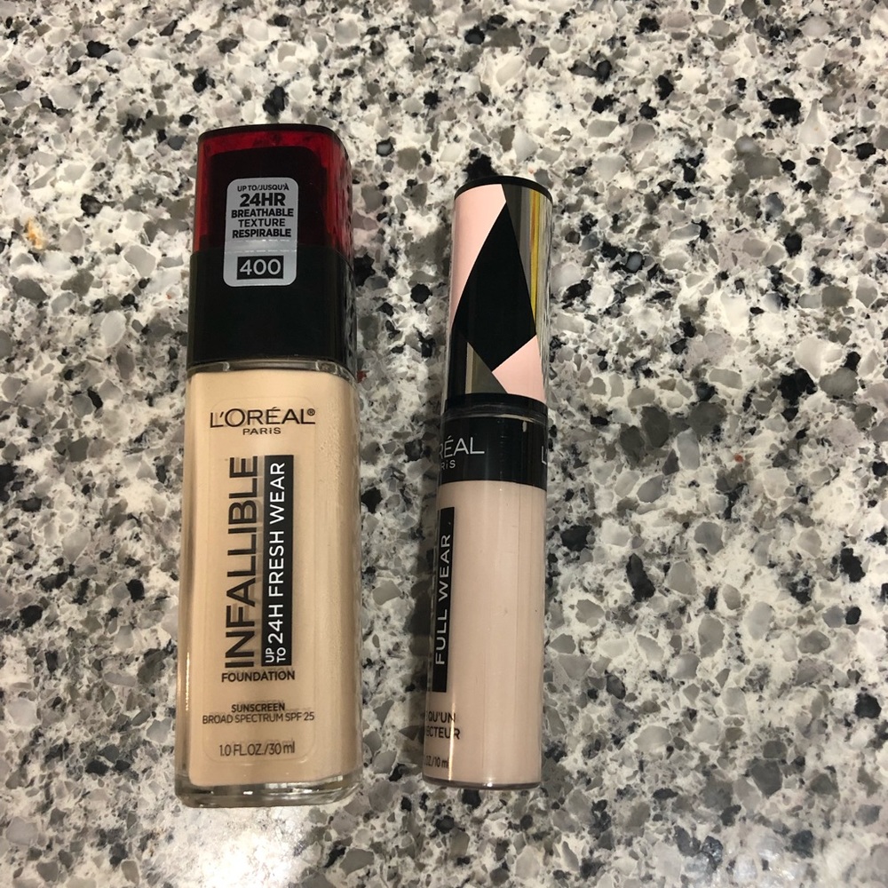L’Oréal Concealer & Foundation